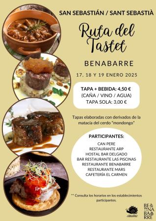 ruta del tastet benabarre benavarri matacia