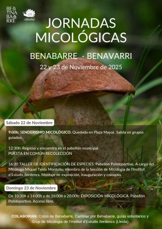 Image jornadas micologicas benabarre 2025