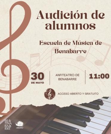 Image audicion escuela musica 2026
