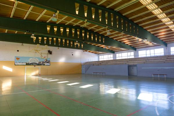 Imagen: sala Polideportivo municipal