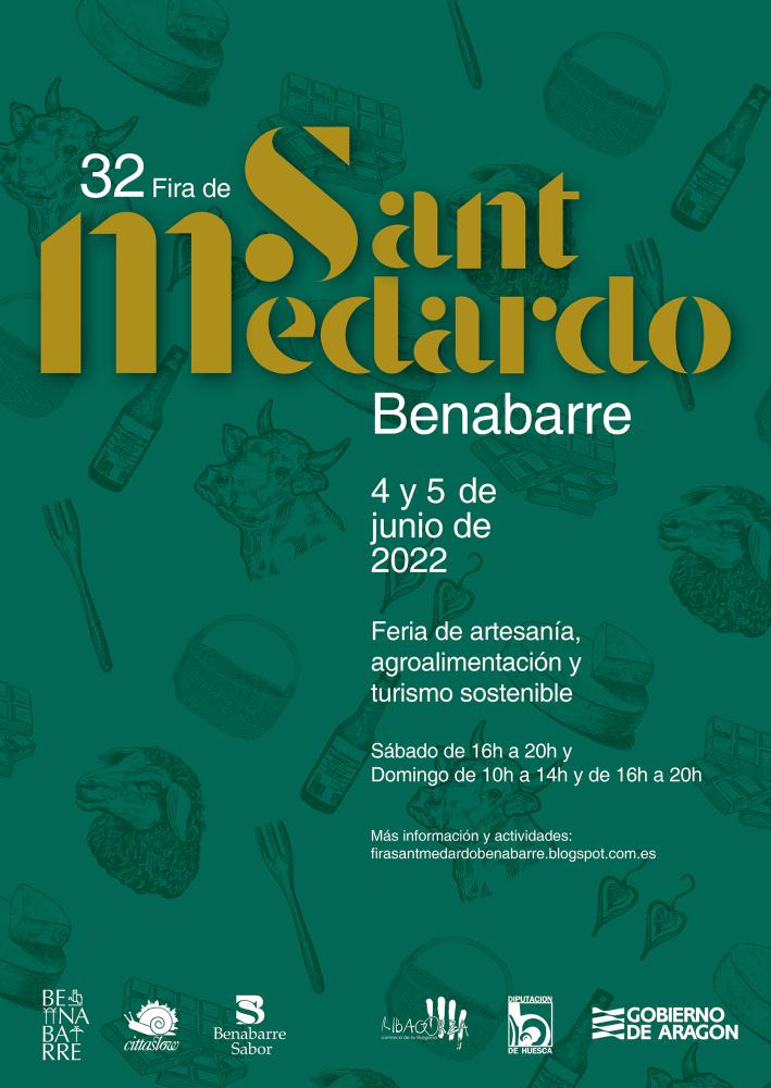 Imagen: Cartel de la Feria de Sant Medardo 2022